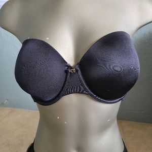 Vanity Fair Black strapless bra